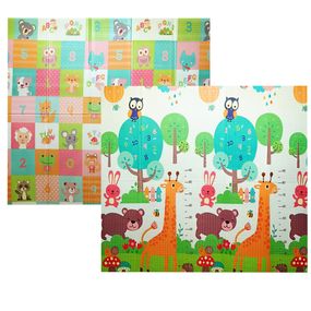 Развивающий термоковрик "Звери" MR 1317-1-4 размер 180x200х0,8 см