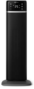 Тепловентилятор Philips 5000 Series, 20м2, 2000Вт, електр. упр-ння, 58 х 19.6 х 21.2см, керамічний, дисплей,Wi-Fi, чорний (CX5120/11)
