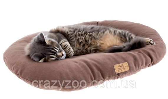 Подушка для собак та котів Ferplast Relax Microfleece 45/2 коричнева 43х30 см 83304521 | Зображення 3