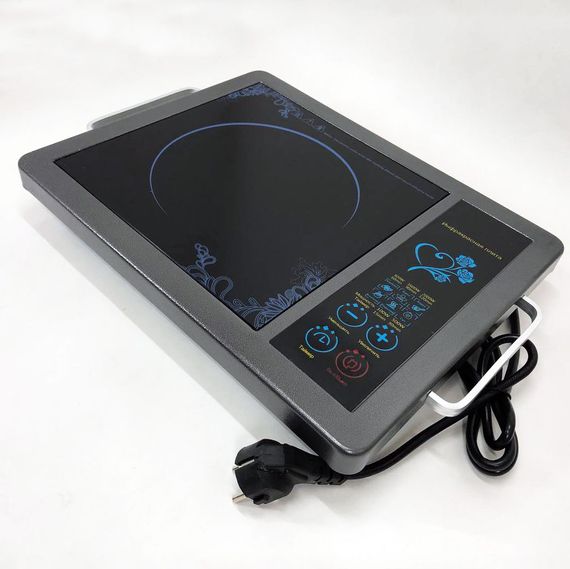 Інфрачервона плита для дому Domotec, Плита настільна емальована, Електроплита маленька XD-56 | Зображення 6