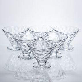 Набір креманок на ніжці Dessert Bowl 6 штук по 180 мл HP-17-53