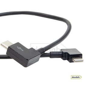 Кабель передачі даних OTG USB OTG Type C - Lightning iOS для пульта  DJI AIR 2, Mini 2