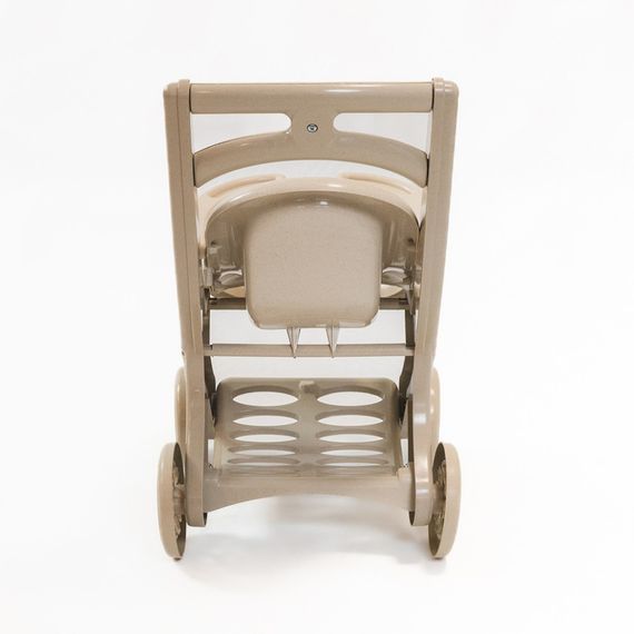 Коляска для кукол с шезлонгом 0122/02eco бежевый | Зображення 3