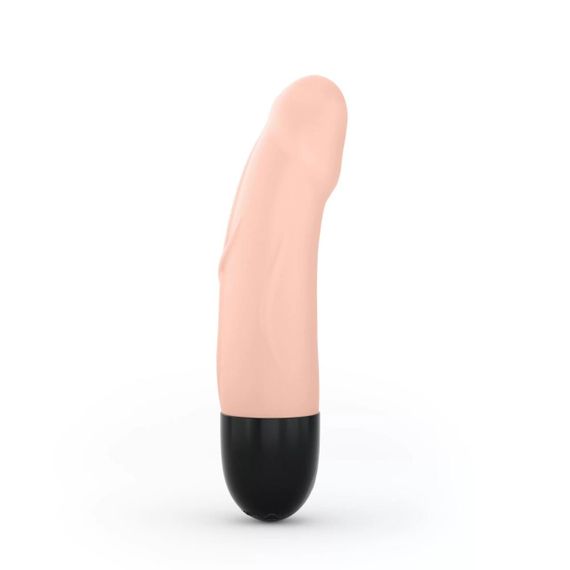 Вібратор Dorcel Real Vibration S Flesh 2.0: G-spot стимуляція, Реалістична вібрація, 3,7см, Тілесний, перезаряджуваний | Зображення 1