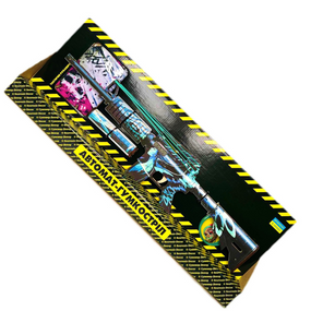 Собранная модель Резинкострел АВТОМАТ "M4-A1 MERMAID" M4-Me