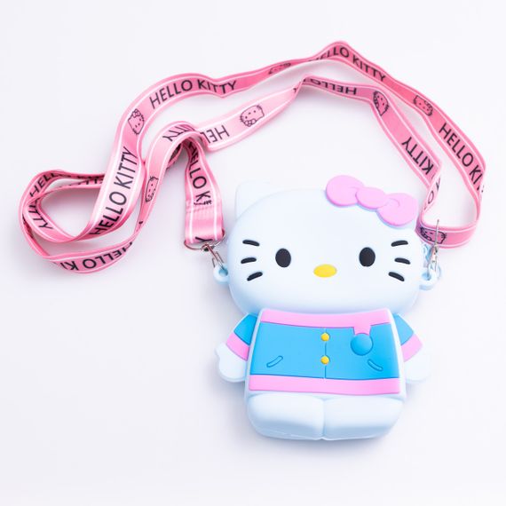 Детская силиконовая сумочка Hello Kitty 13*10*3 см HP-55-1BL