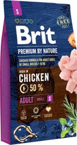 Корм Brit Premium Dog Adult S сухой с курицей для взрослых собак малых пород 8 кг
