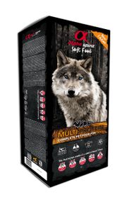 Корм Alpha Spirit Multiprotein напіввологий з м'ясом та рибою для дорослих собак усіх порід 9 кг