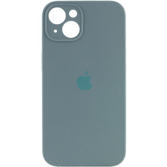 Чохол Silicone Case Full Camera Protective (AA) для Apple iPhone 15 Plus (6.7") Зелений / Pine green