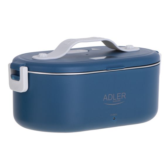 Ланч-бокс з підігрівом Adler AD 4505 0.8 л електричний контейнер для їжі синій | Зображення 2