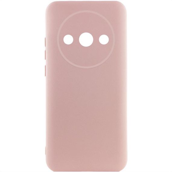 Чохол Silicone Cover Ummi Lakshmi Full Camera (AA) для Xiaomi Redmi A3 Рожевий / Pink Sand