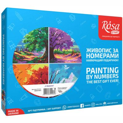 Картина по номерам Rosa Start 4 Seasons 35 х 45 см (4823098535850) - Топ Продаж! | Зображення 1