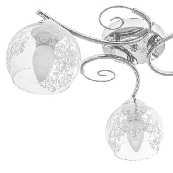 Люстра потолочная в спальню E27 60W CH (LK-596C/3) | Зображення 4