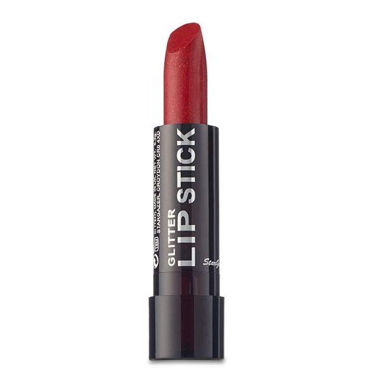Глиттерная помада для губ Красная Stargazer Glitter Lipstick Red