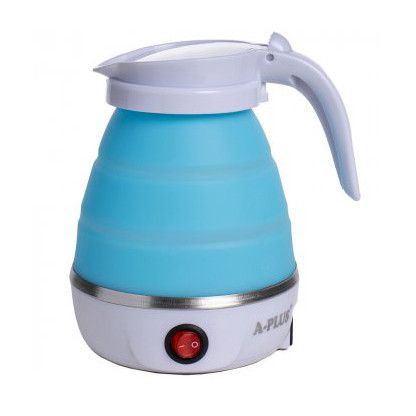Електрочайник складаний Travel Folding 600ml. Колір: блакитний | Зображення 2