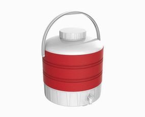 Термос диспенсер для розливу напоїв 9 л червоний Kale Mazhura MZ-1008-RED