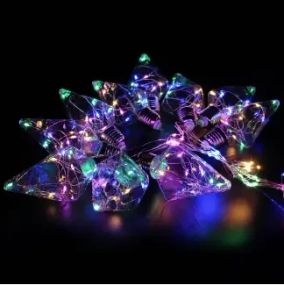 Xmas гирлянда в виде Лампочки ромб150 Led Мультицветная 10M 8CM 3M1,5M (30)