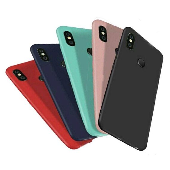 Чохол Candy Silicone для Xiaomi Redmi Note 6 Pro колір Чорний | Зображення 1