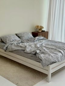 Постільна білизна сімейна Dushka Home 21604 160х215х2 см