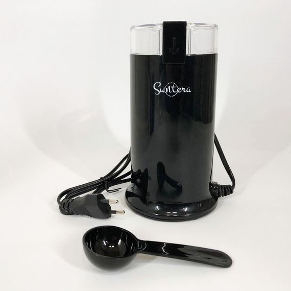 Кофемолка электрическая Suntera SCG-602, кофемолка электрическая домашняя, измельчитель NR-679 кофейных зерен | Зображення 5