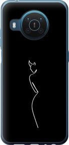 Чехол на Nokia X20 Силуэт1 "4590u-2532-17620"