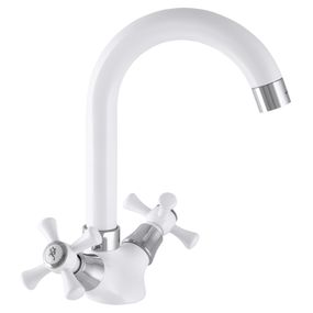 Змішувач для кухні MIXXUS OMEGA 275 білий MI2767