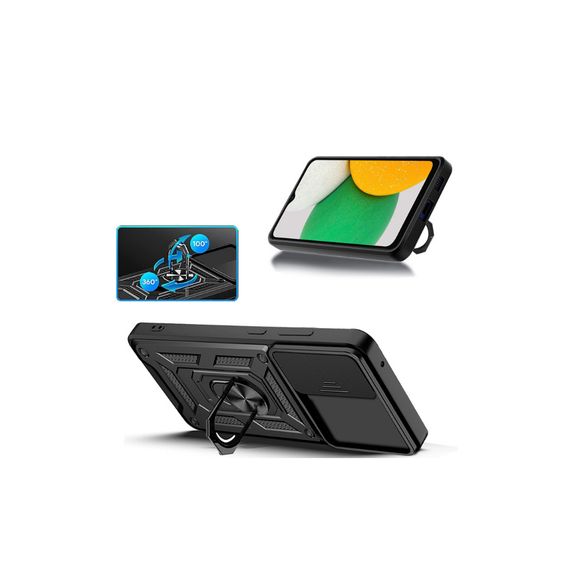 Чохол до мобільного телефона BeCover Military Motorola Moto G13/G23 Black (709097) | Зображення 3