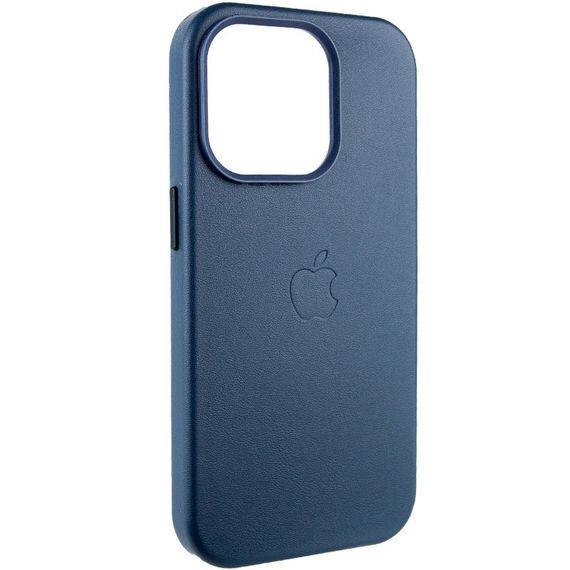 Шкіряний чохол Leather Case (AA Plus) with MagSafe для Apple iPhone 13 Pro (6.1") | Зображення 1