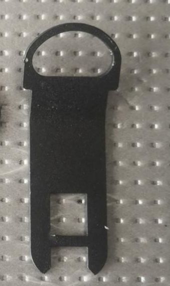 Антабка пряма для АК під рукоятку чорна