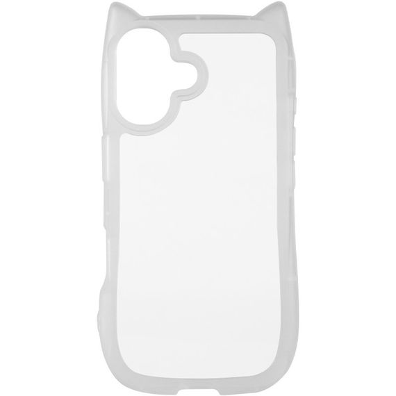 Чехол TPU Cat для Apple iPhone 16 Plus (6.7") Transparent | Зображення 1