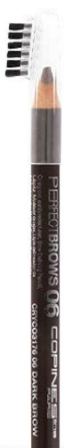 Карандаш для бровей Темно-коричневый Copines line Paris EYE BROW PENCIL 06 Dark Brow