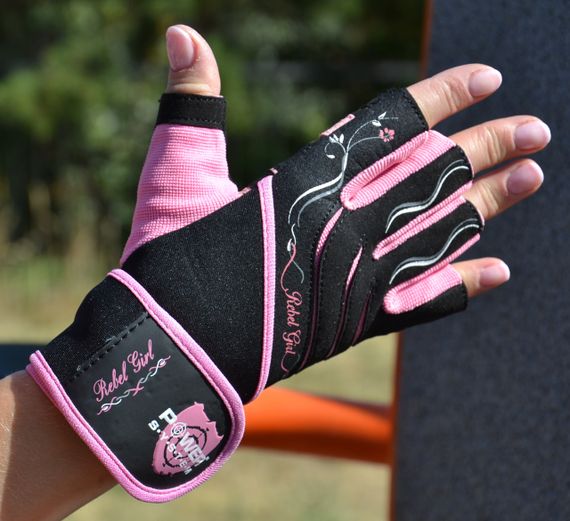 Рукавички для фітнесу Power System PS-2720 Rebel Girl жіночі Pink XS | Зображення 4