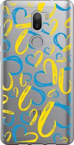 Чехол на Xiaomi Mi 5s Plus Сердца UA "5292u-396-17620"