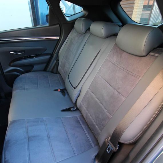 Чохли на сидіння з екошкіри та антари Nissan Qashqai + 2 1 поколение 2010-2014 EMC-Elegant | Зображення 5
