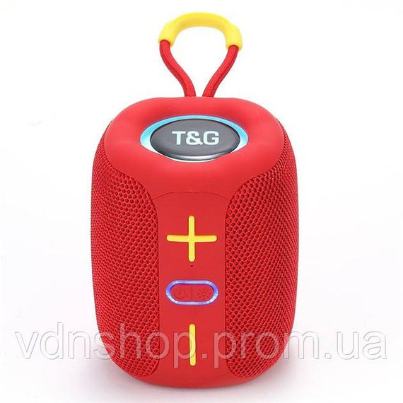 Портативна колонка bluetooth з AUX входом TG658, Bluetooth колонка з різнокольоровим підсвічуванням XG-35 | Зображення 1