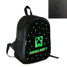 Рюкзак городской/школьный 38×28см с принтом Minecraft Крипер детский, подростковый,спортивный(4159)