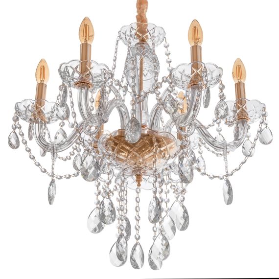 Люстра свеча подвесная хрустальная E14 40W (BCL-712S/6) | Зображення 3