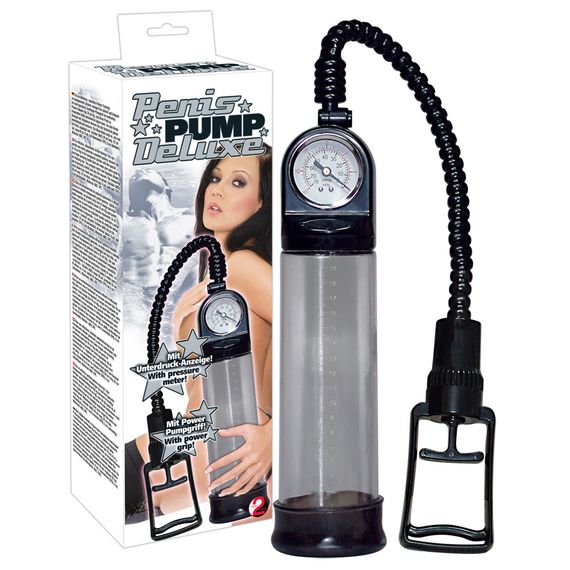 Вакуумна помпа - Penis Pump Deluxe | Зображення 3