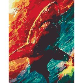 Картина по номерам "Воплощение страха" Art Craft 11504-AC 40X50 см