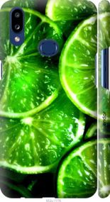 Чохол на Samsung Galaxy A10s A107F Зелені часточки лимона "852m-1776-2448"