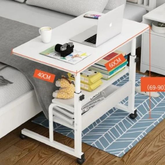 Стіл комп'ютерний на коліщатках з регулюванням висоти Laptop Table 60 х 40 | Зображення 6