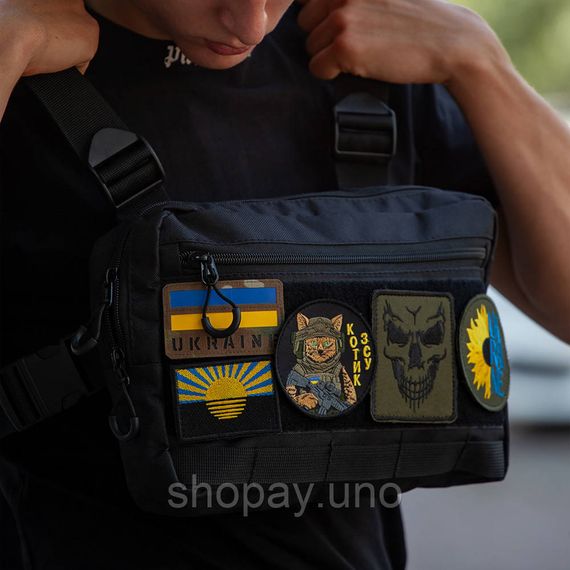 Сумка для прихованого носіння пістолета Сумка чоловіча тактична нагрудна тактична RV-57 | Зображення 7