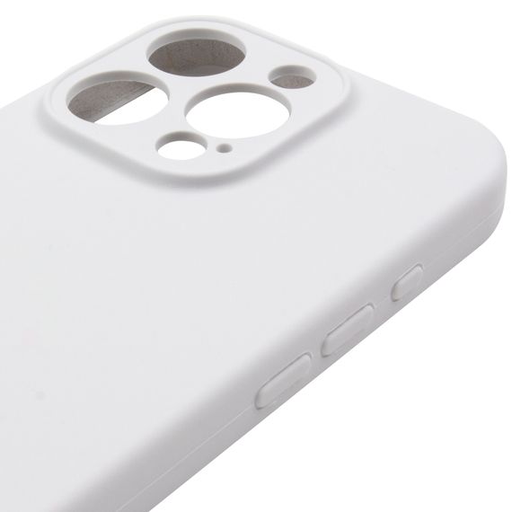 Чохол Silk Full Camera Protective (AA) NO LOGO для Apple iPhone 16 Pro (6.3") Білий / White | Зображення 3