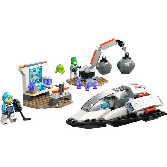 Конструктор LEGO City Космічний корабель і дослідження астероїда 126 деталей (60429) | Зображення 1