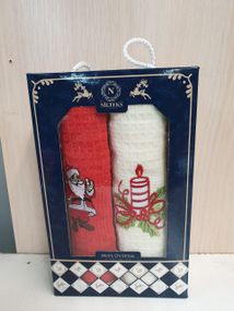 Набір рушників Zeron 128321 Туреччина 60*40  Вафельное полотно Зелений