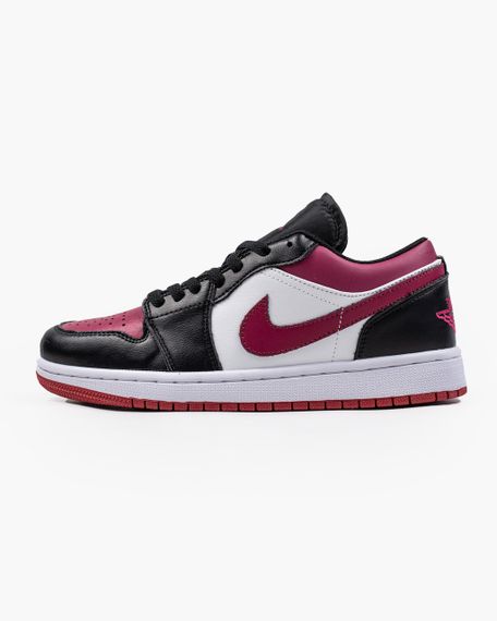 Кроссовки Air Jordan Low Black Dark Beetroot  ТОП Вьетнам [36 - 41 р.] 37 | Зображення 1