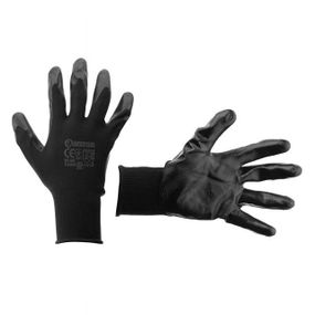 Рукавичка трикотажна, синтетична з нітриловим покриттям, 10" INTERTOOL SP-0103