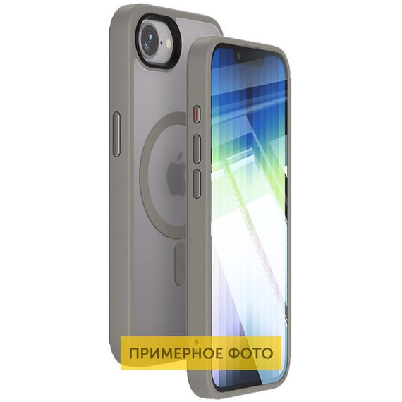 TPU+PC чехол Metal Buttons with MagSafe Colorful для Samsung Galaxy S24+