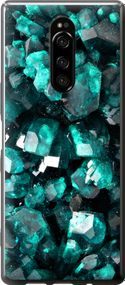 Чехол на Sony Xperia XZ4 Кристаллы 2 "3674u-1623-17620"