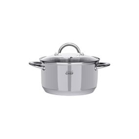 Каструля Bravo Chef 22 см (4.35 л) з кришкою